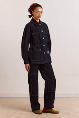 Damson Madder julia workwear denim jacket
