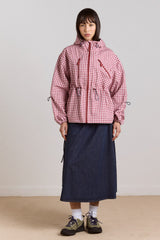 Damson Madder matilda raincoat - cherry gingham