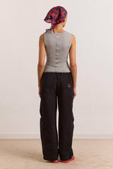 Damson Madder zora tank - grey marl