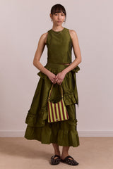 Damson Madder constance top - olive