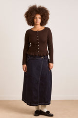 Damson Madder marjorie waffle top