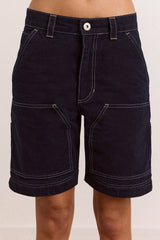 Damson Madder laura workwear denim zip off jeans