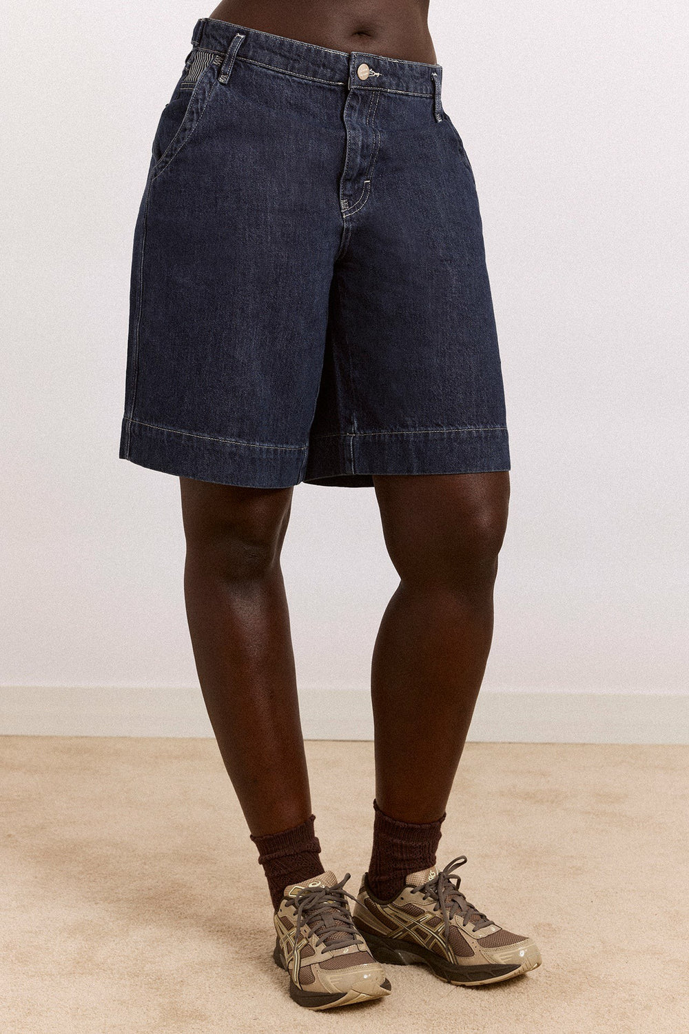 Damson Madder annie denim shorts - indigo