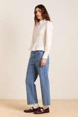 Damson Madder hazel shirt white