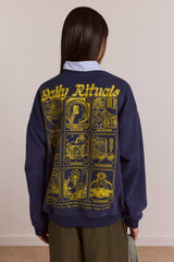 Damson Madder daily rituals sweat - navy