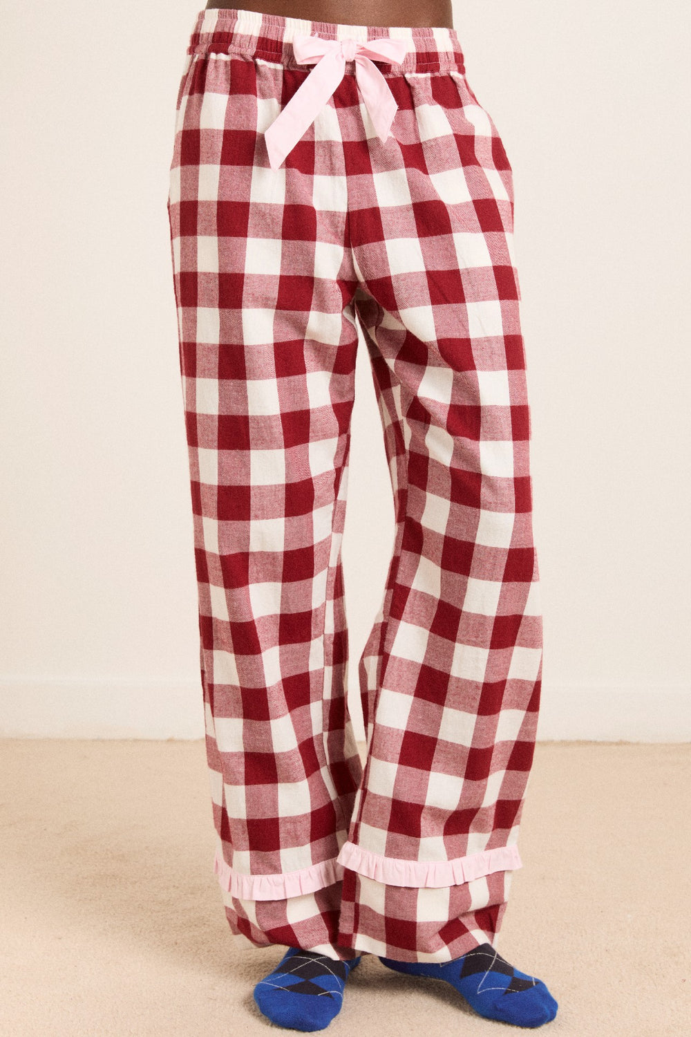 Damson Madder antonella pj set - burg gingham