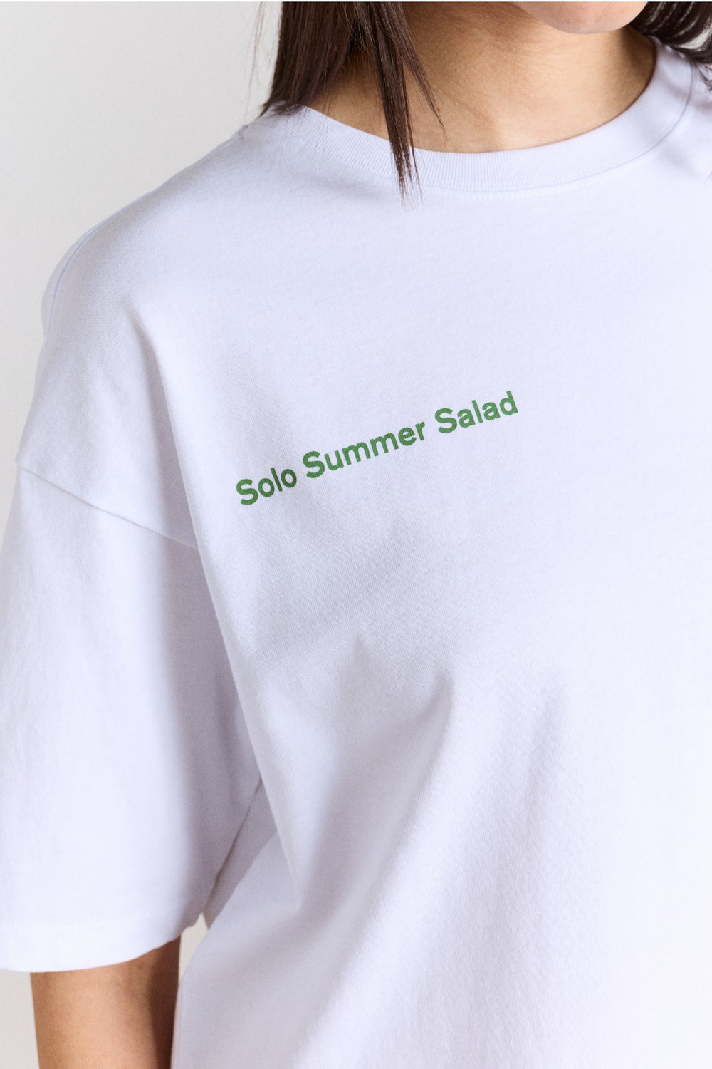 Damson Madder solo salad graphic tee - white
