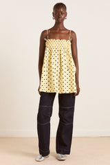 Damson Madder lilo mini dress- butter spot