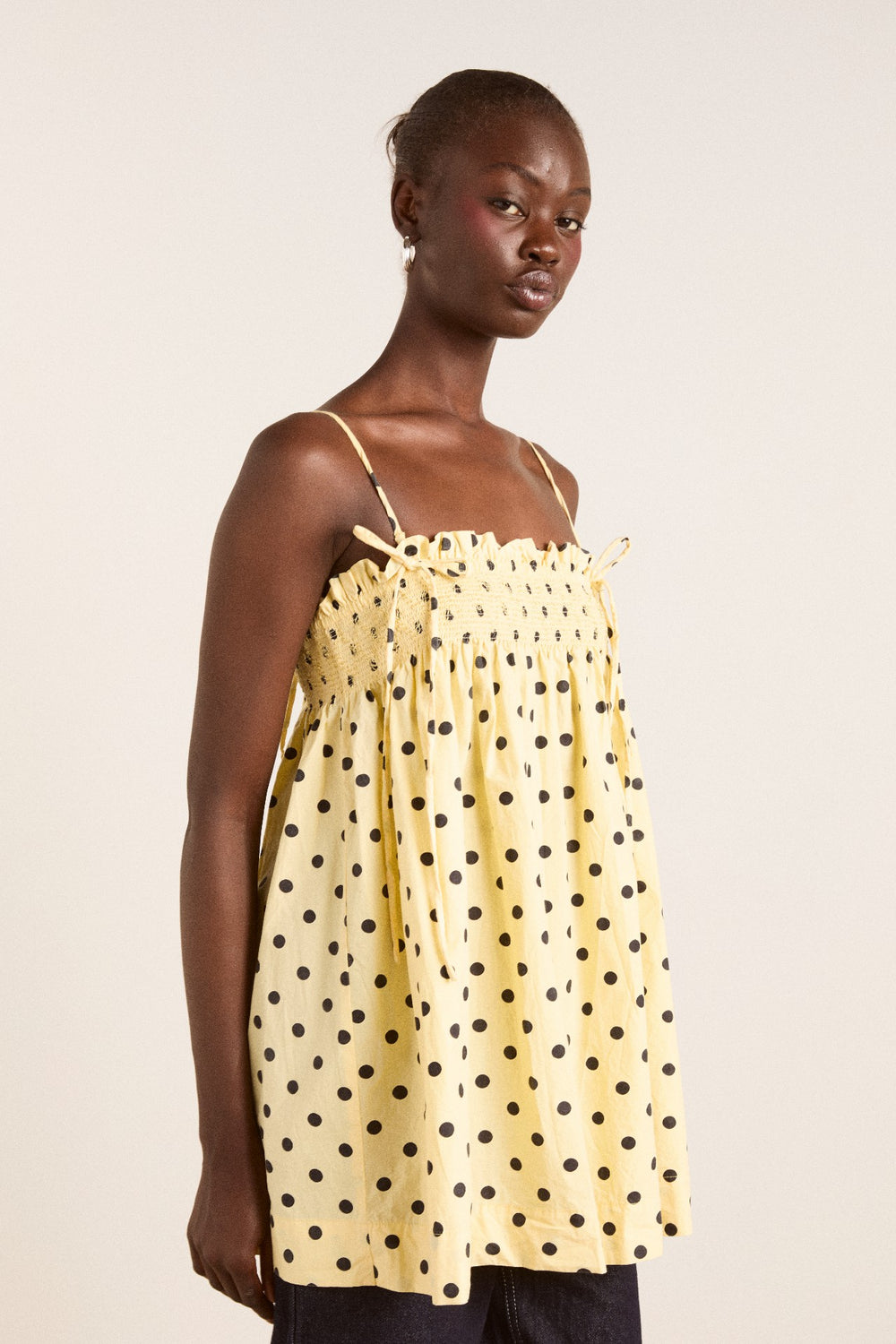 Damson Madder lilo mini dress- butter spot