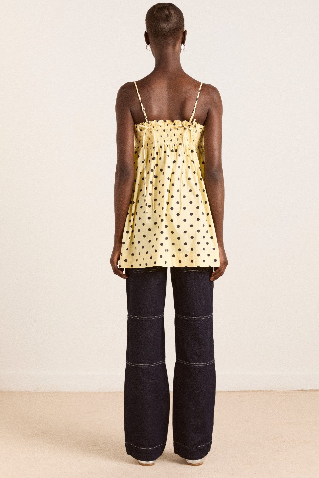 Damson Madder lilo mini dress- butter spot