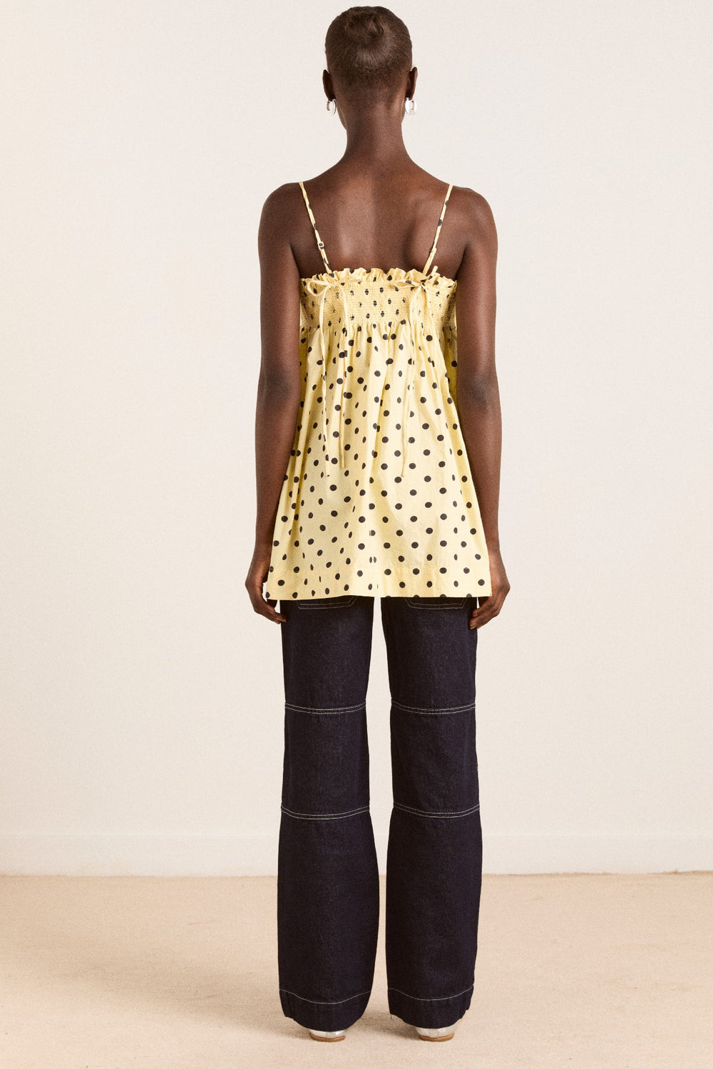 Damson Madder lilo mini dress- butter spot