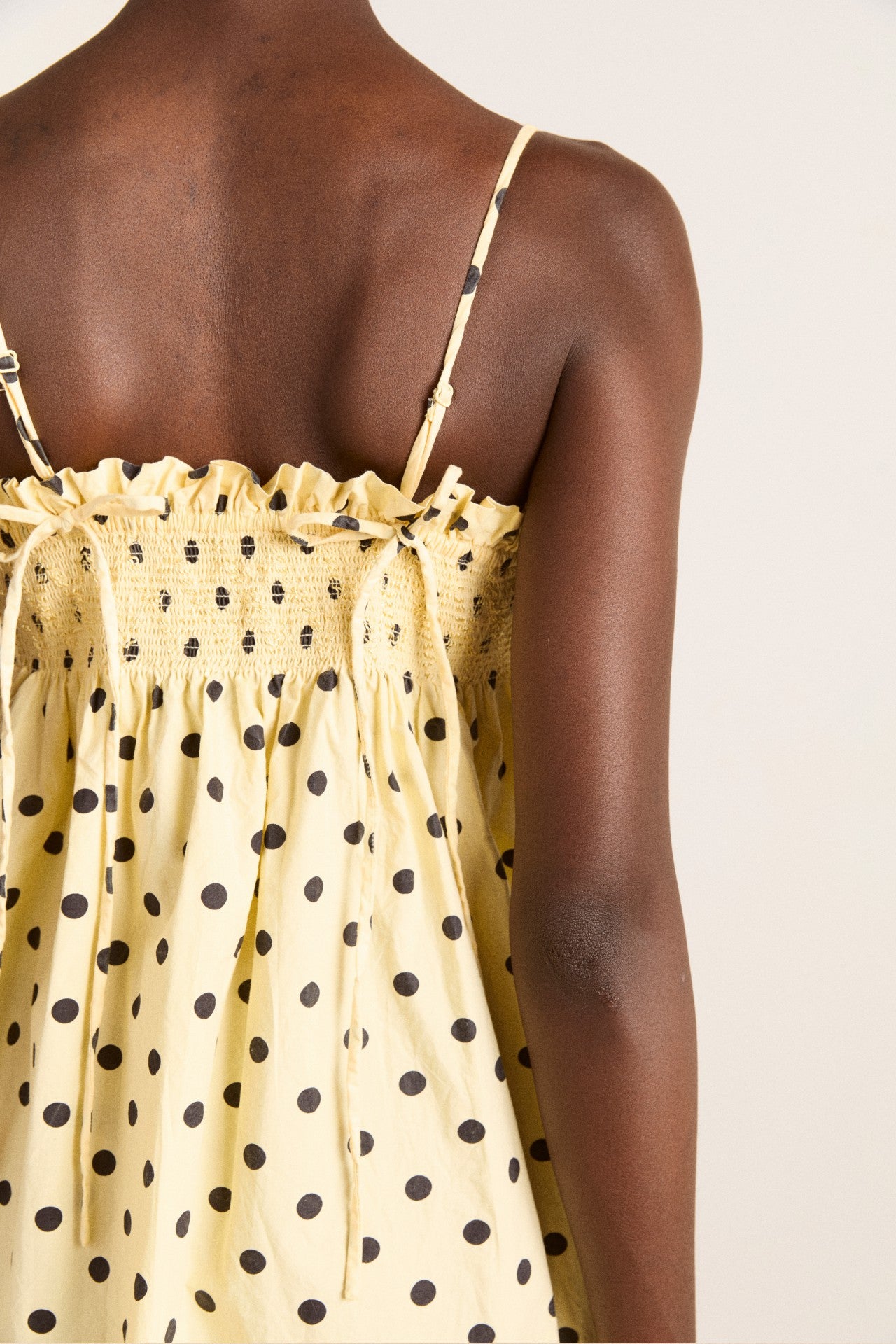 Damson Madder lilo mini dress- butter spot