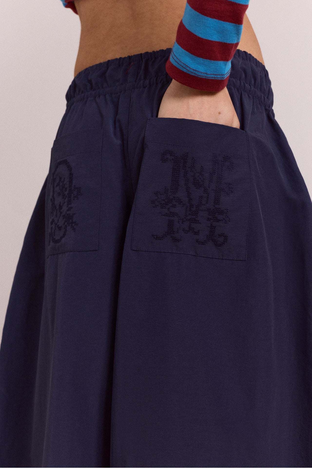 Damson Madder frida trousers - navy