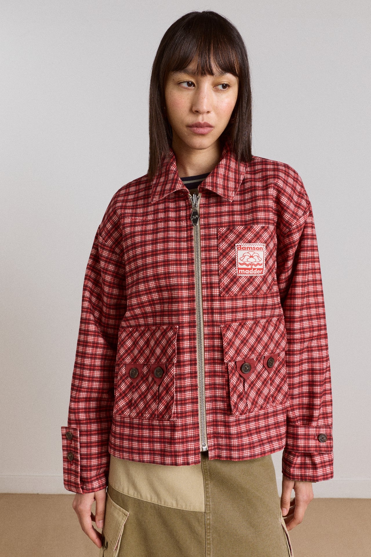 Damson Madder marcelle reversible barn jacket