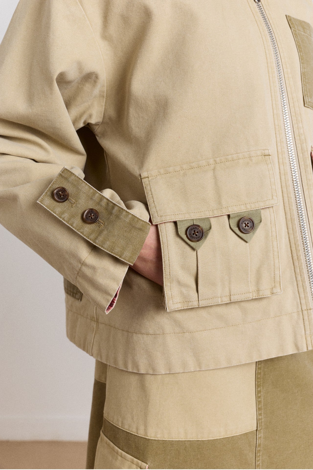 Damson Madder marcelle reversible barn jacket