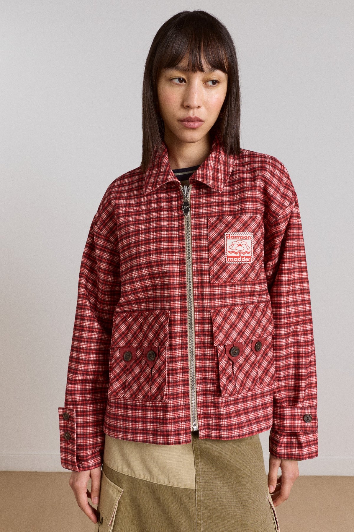 Damson Madder marcelle reversible barn jacket