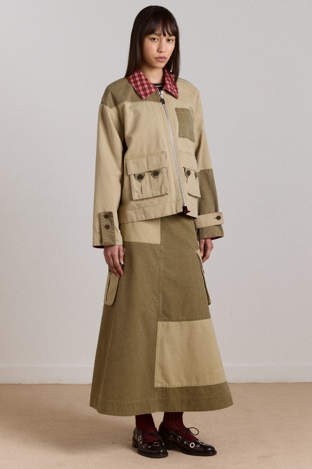 Damson Madder marcelle reversible barn jacket