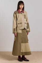 Damson Madder marcelle reversible barn jacket