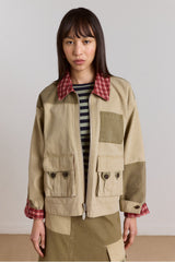 Damson Madder marcelle reversible barn jacket