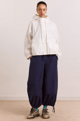 Damson Madder blake hooded jacket - ecru