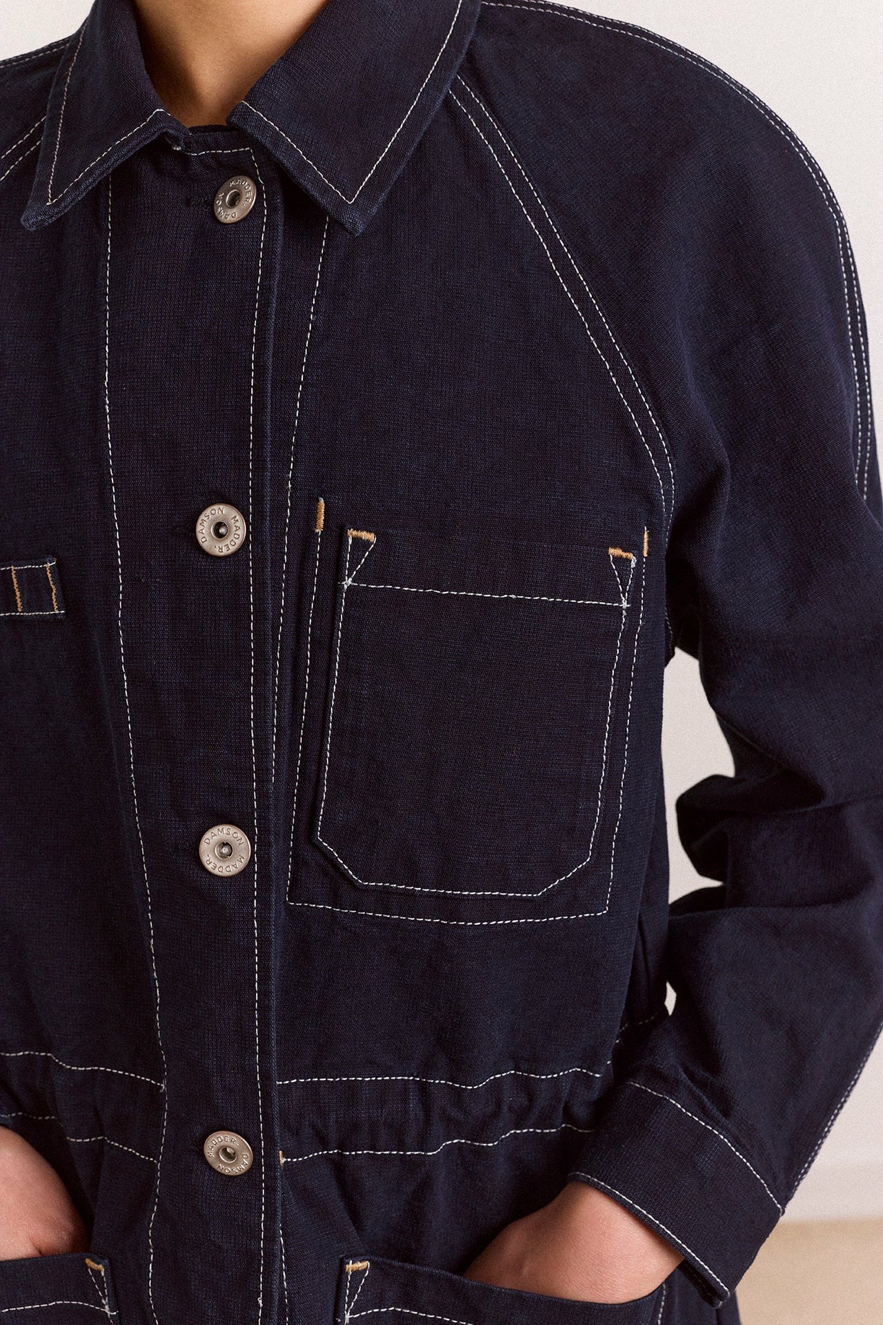 Damson Madder julia workwear denim jacket