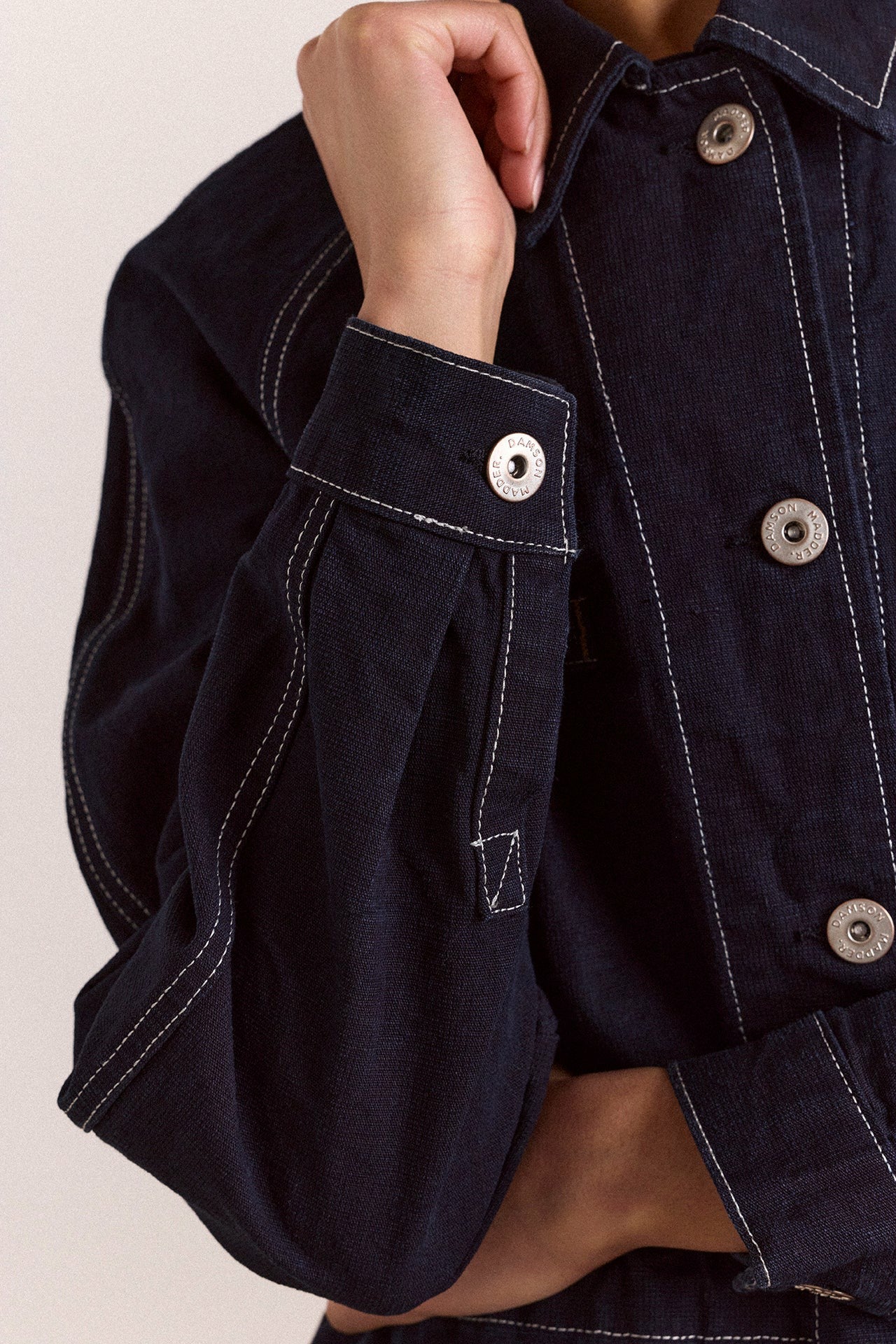 Damson Madder julia workwear denim jacket