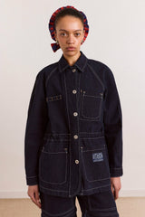 Damson Madder julia workwear denim jacket