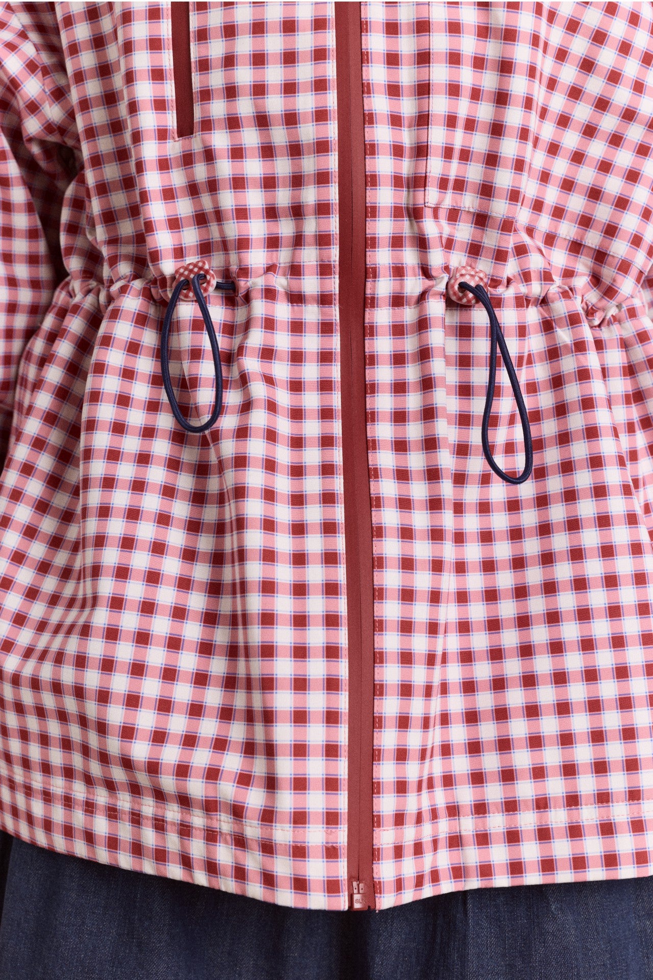 Damson Madder matilda raincoat - cherry gingham