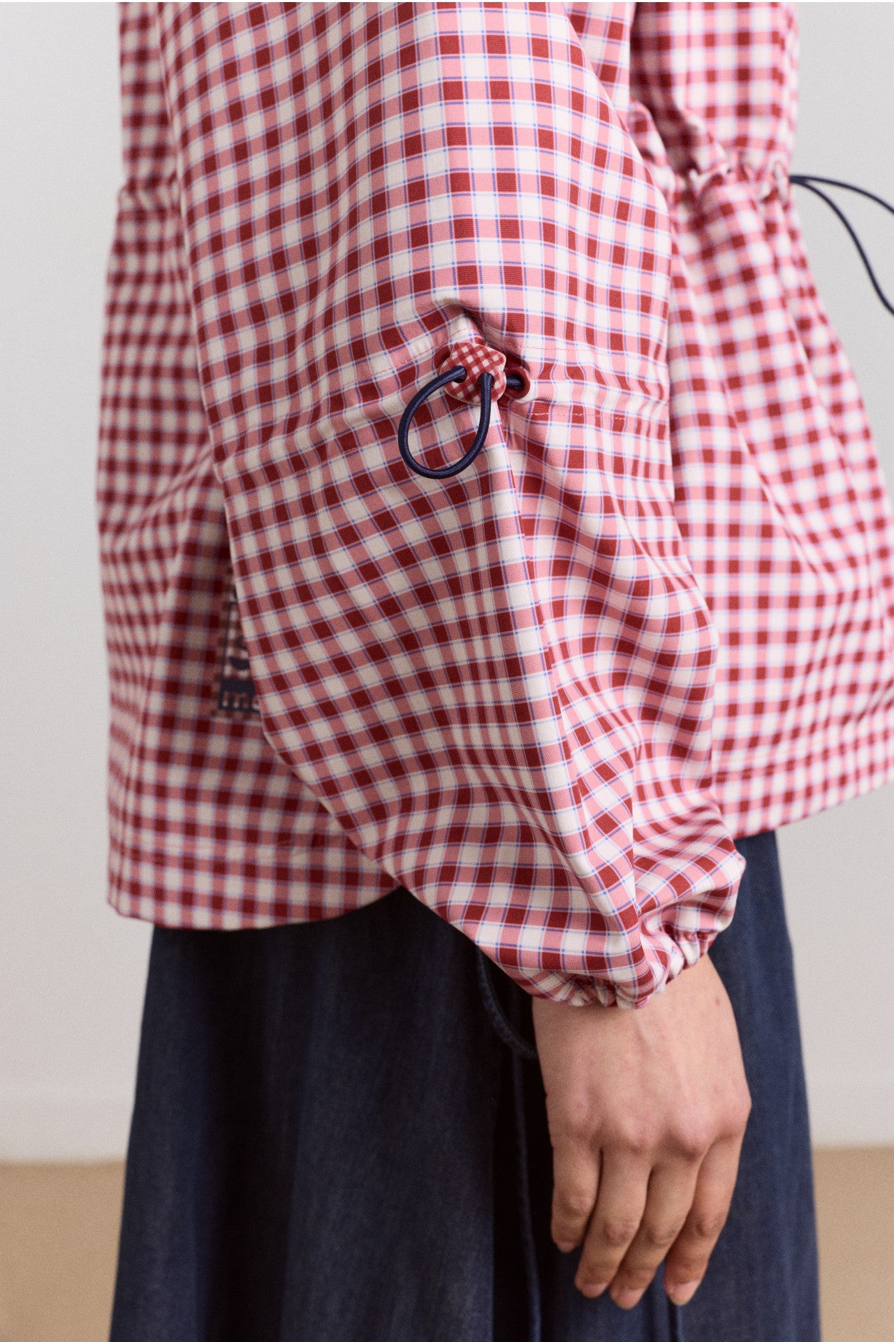 Damson Madder matilda raincoat - cherry gingham