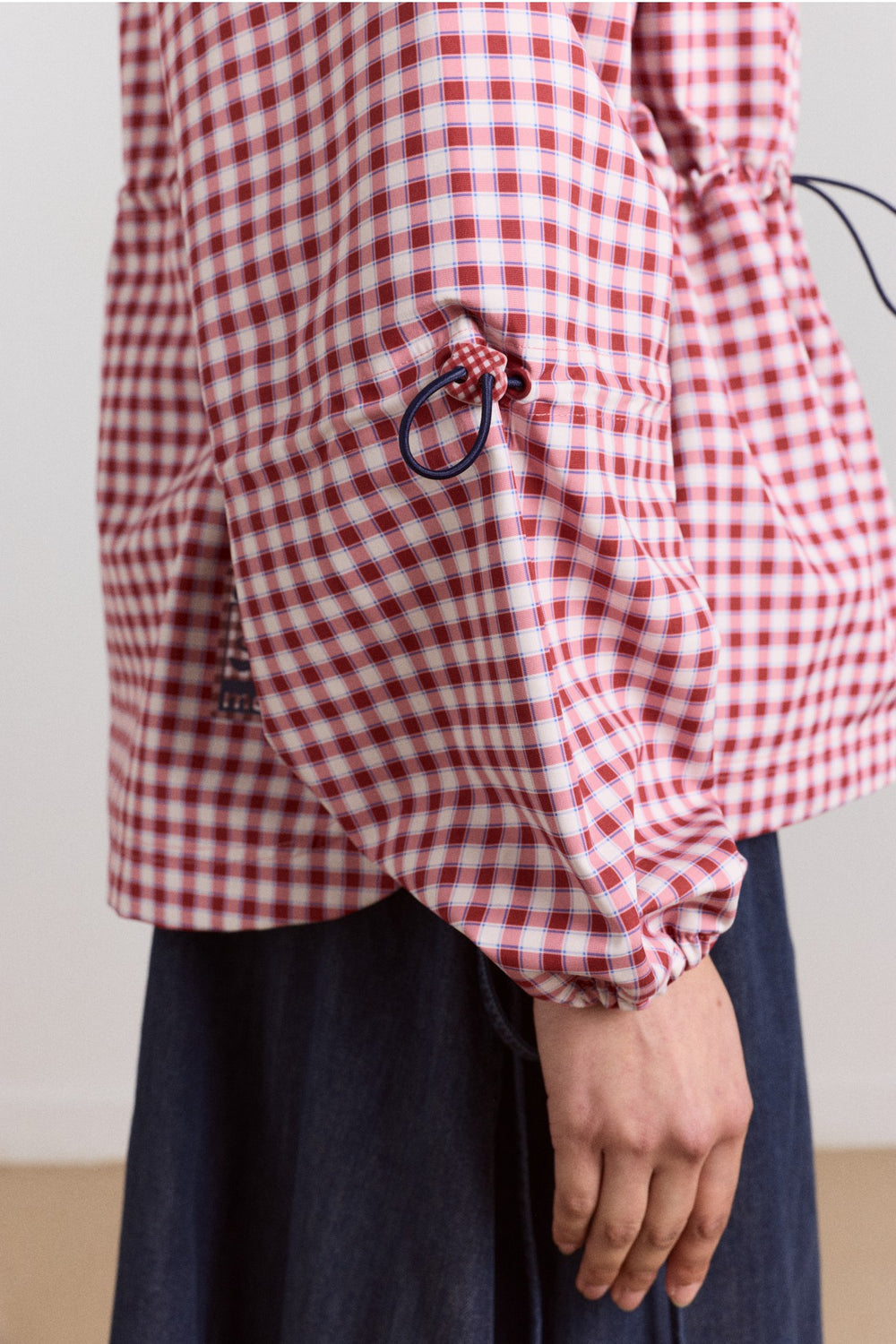 Damson Madder matilda raincoat - cherry gingham