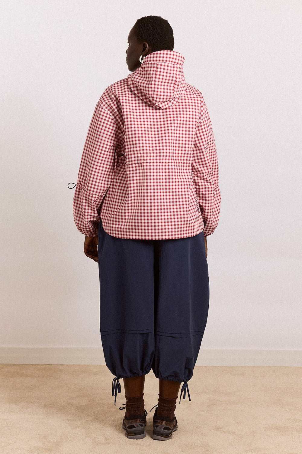 Damson Madder matilda raincoat - cherry gingham