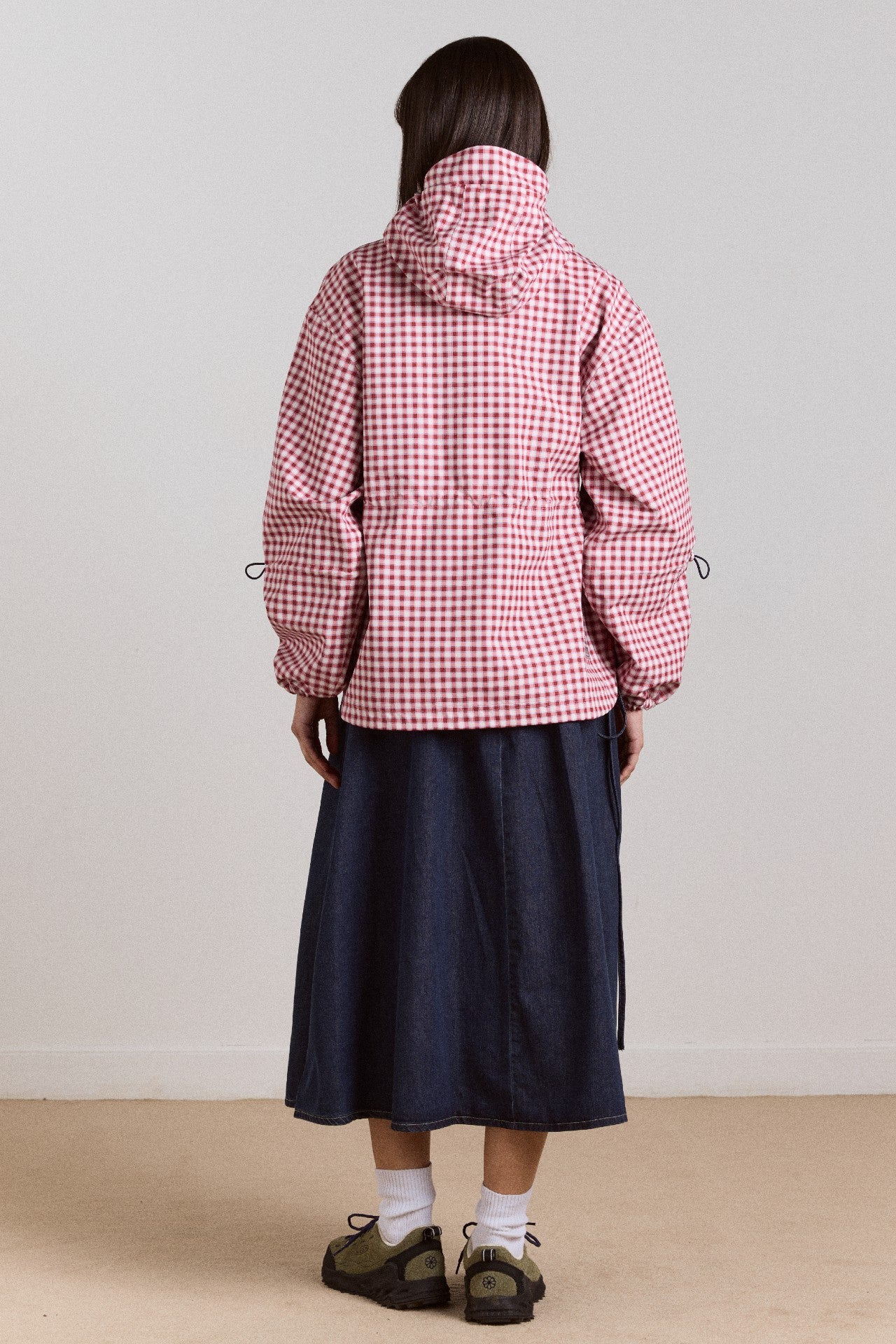 Damson Madder matilda raincoat - cherry gingham