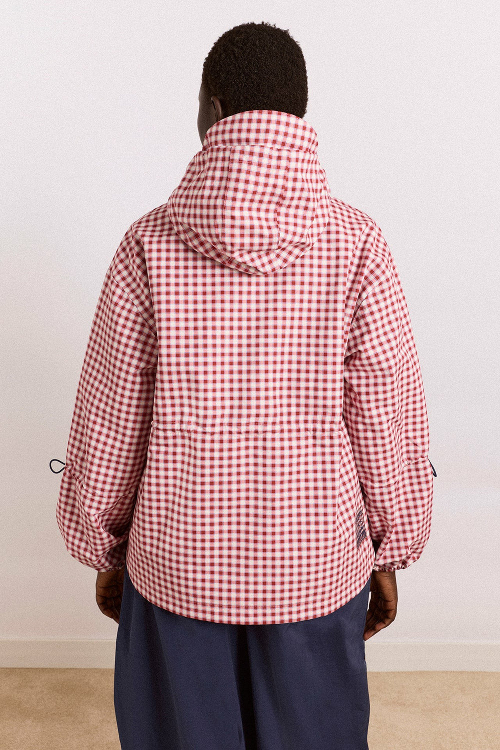 Damson Madder matilda raincoat - cherry gingham