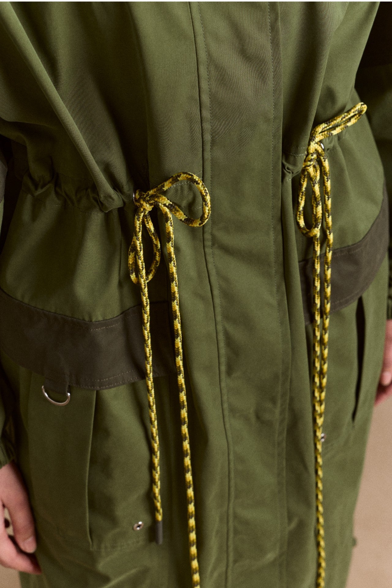 Damson Madder logan waterproof raincoat - forest