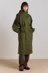 Damson Madder logan waterproof raincoat - forest
