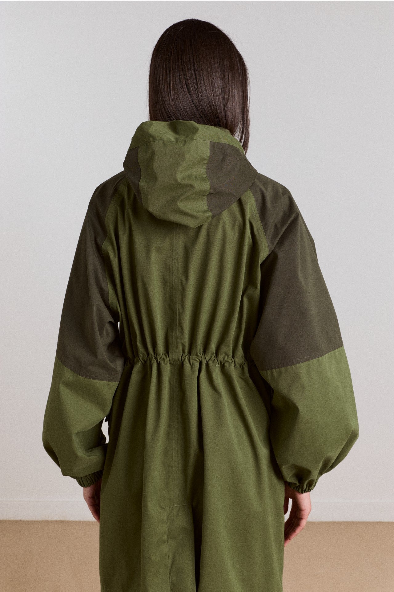 Damson Madder logan waterproof raincoat - forest