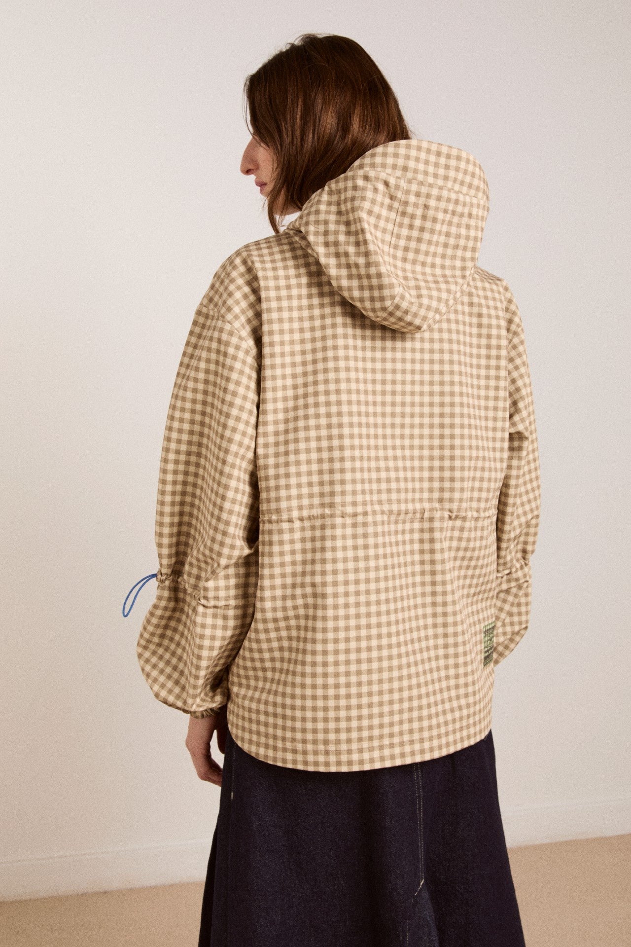 Damson Madder matilda raincoat - gingham