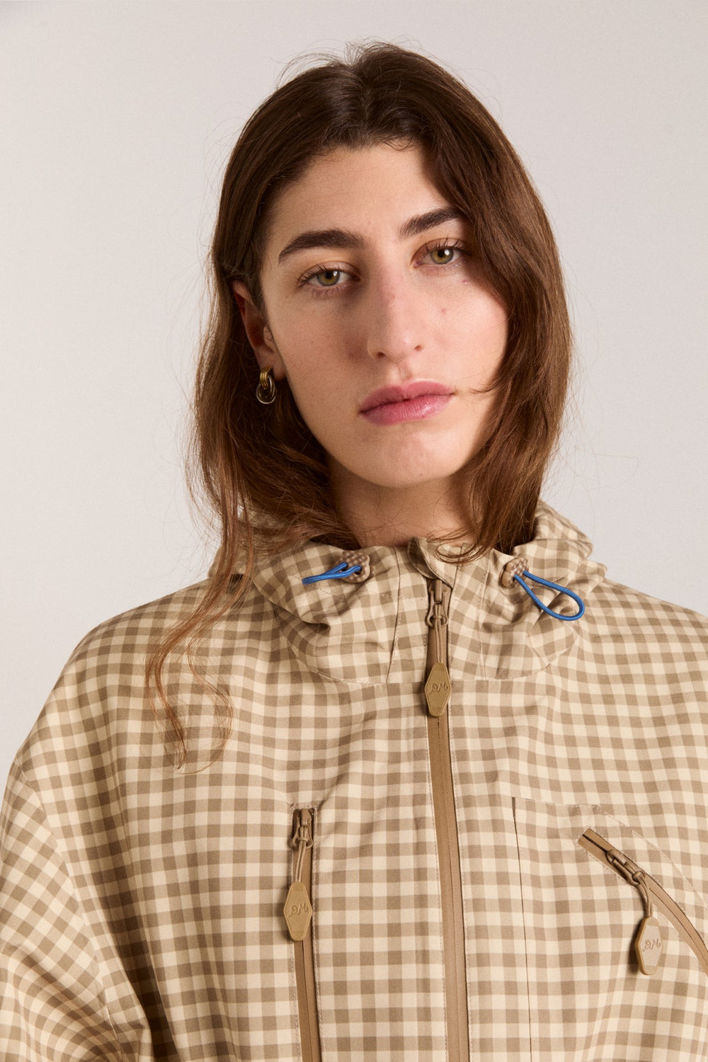 Damson Madder matilda raincoat - gingham