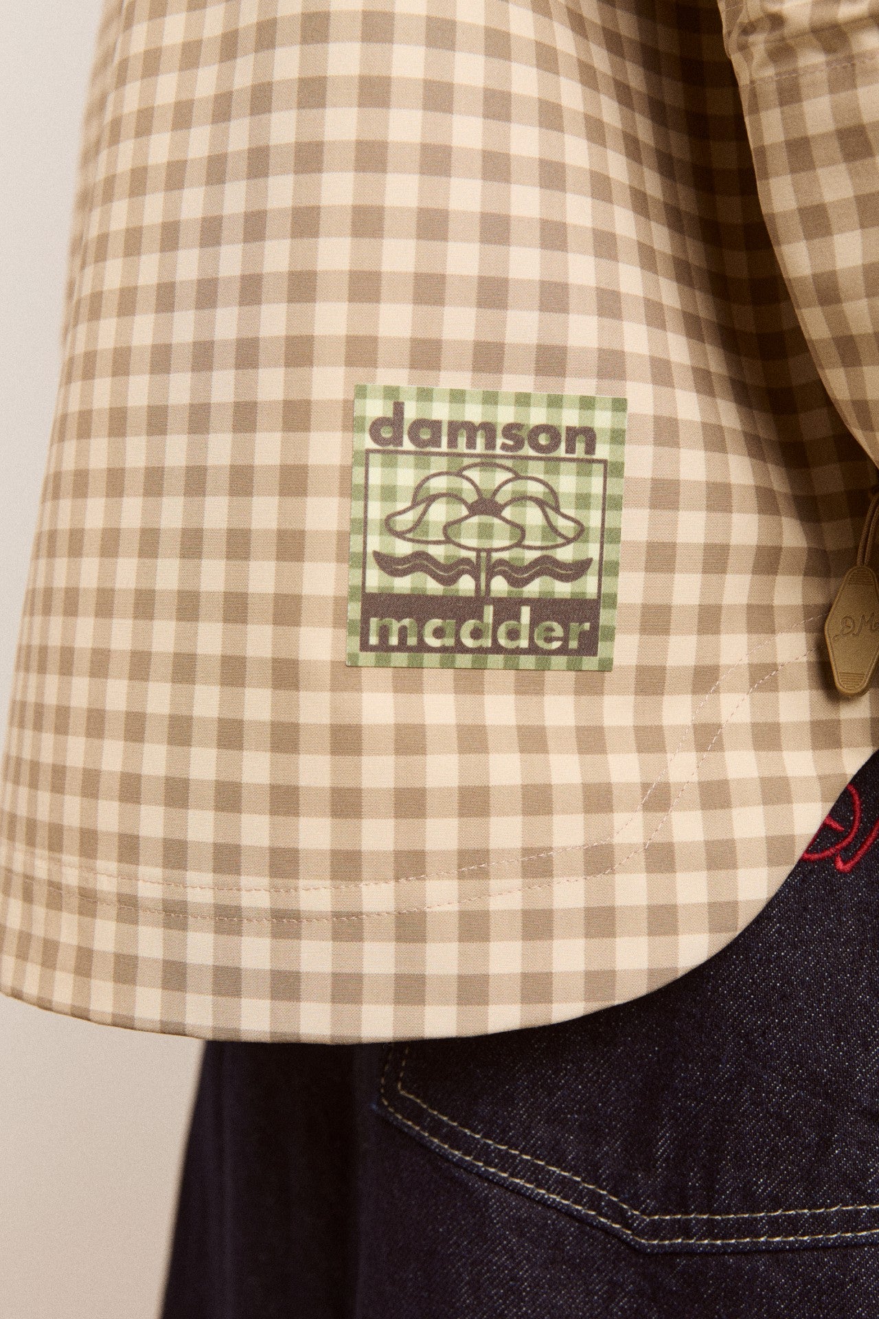 Damson Madder matilda raincoat - gingham