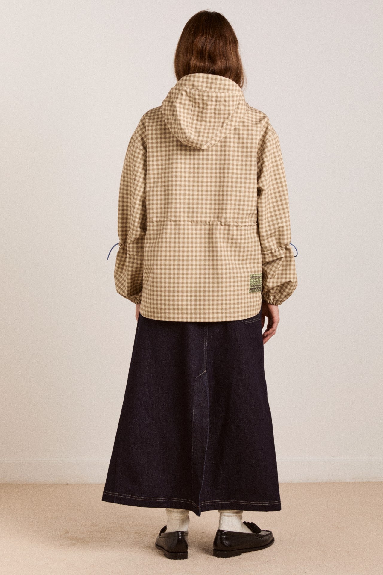 Damson Madder matilda raincoat - gingham