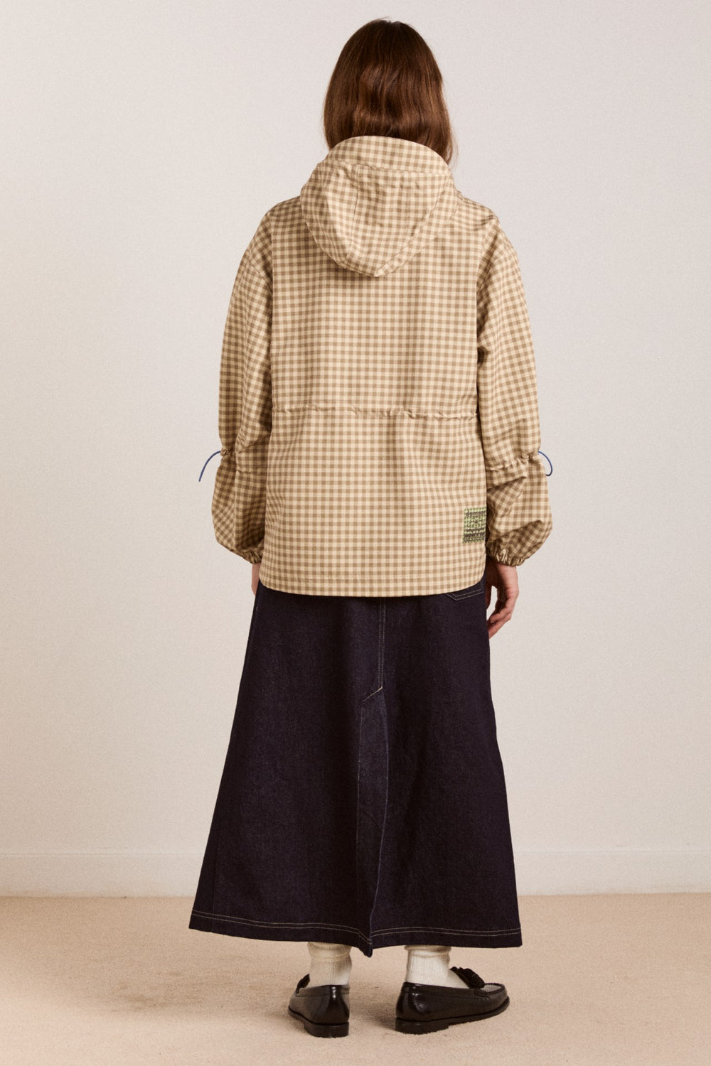 Damson Madder matilda raincoat - gingham