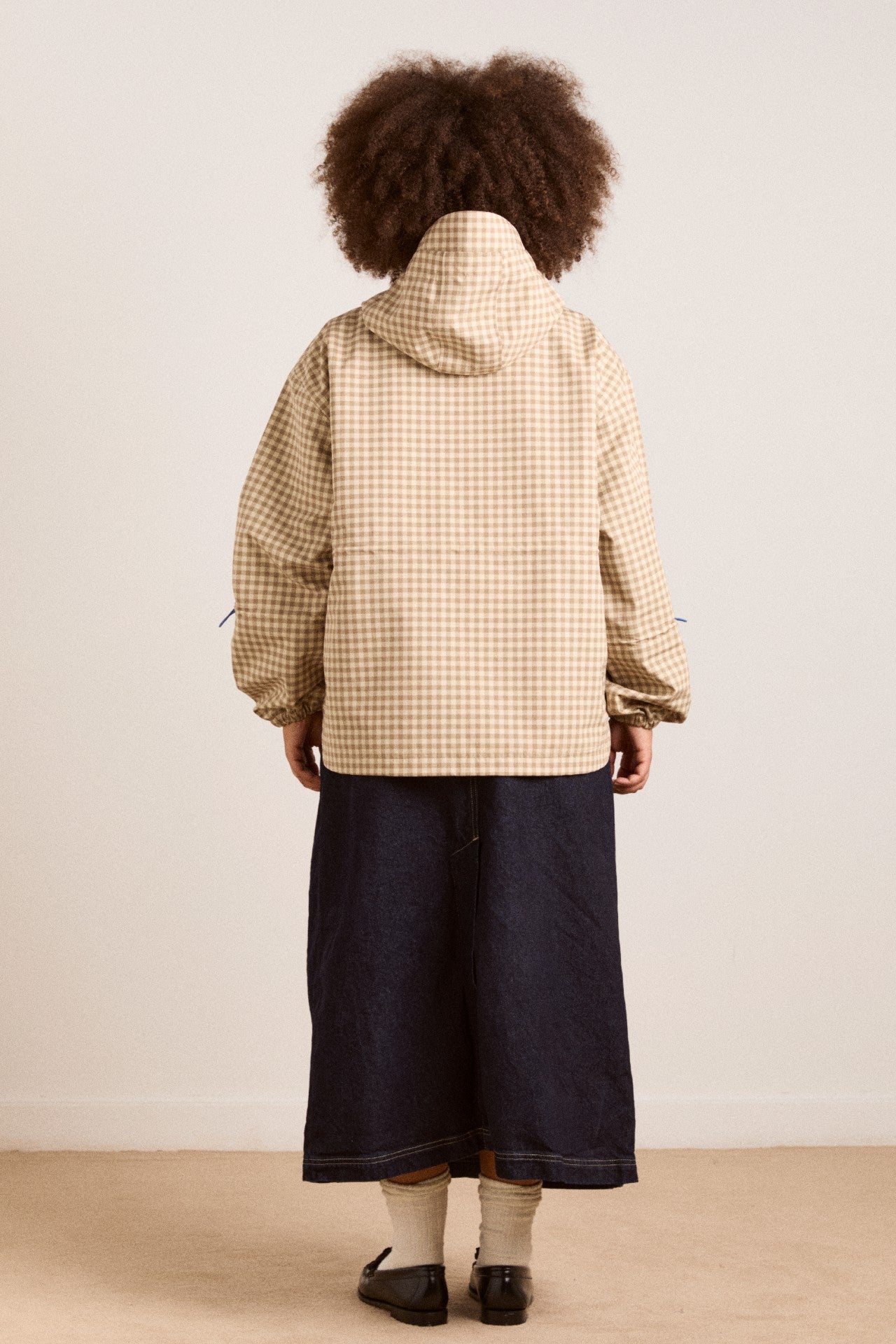 Damson Madder matilda raincoat - gingham