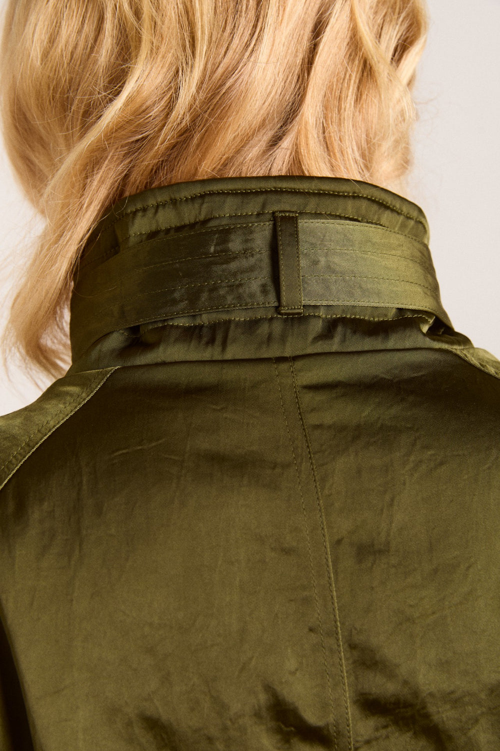 Damson Madder joanie bomber - olive