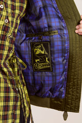 Damson Madder joanie bomber - olive