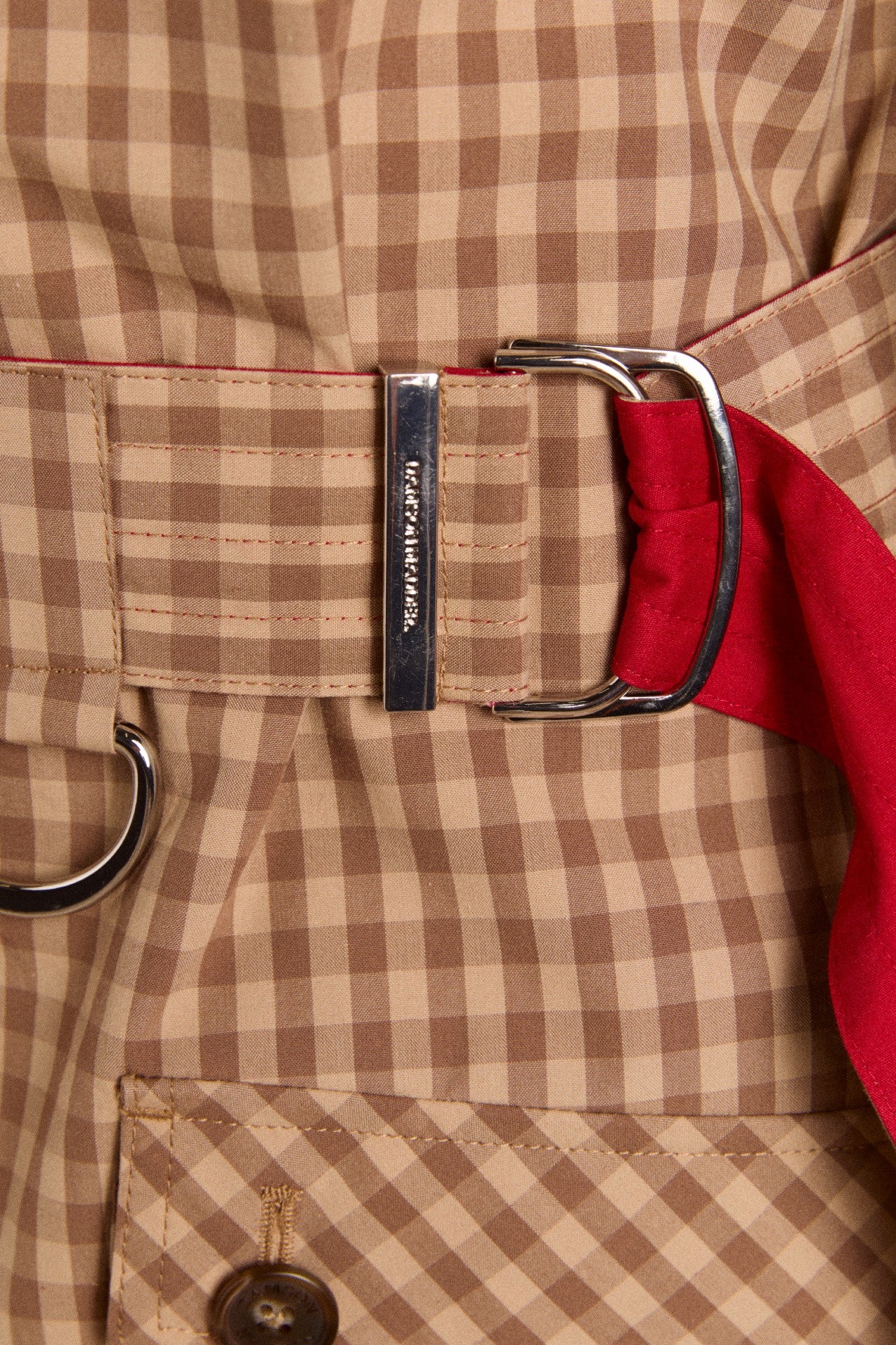 Damson Madder Anja reversible shower-proof trench