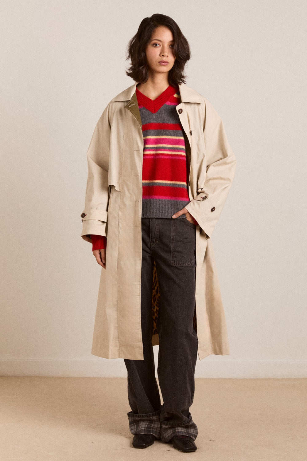 Damson Madder camille trench