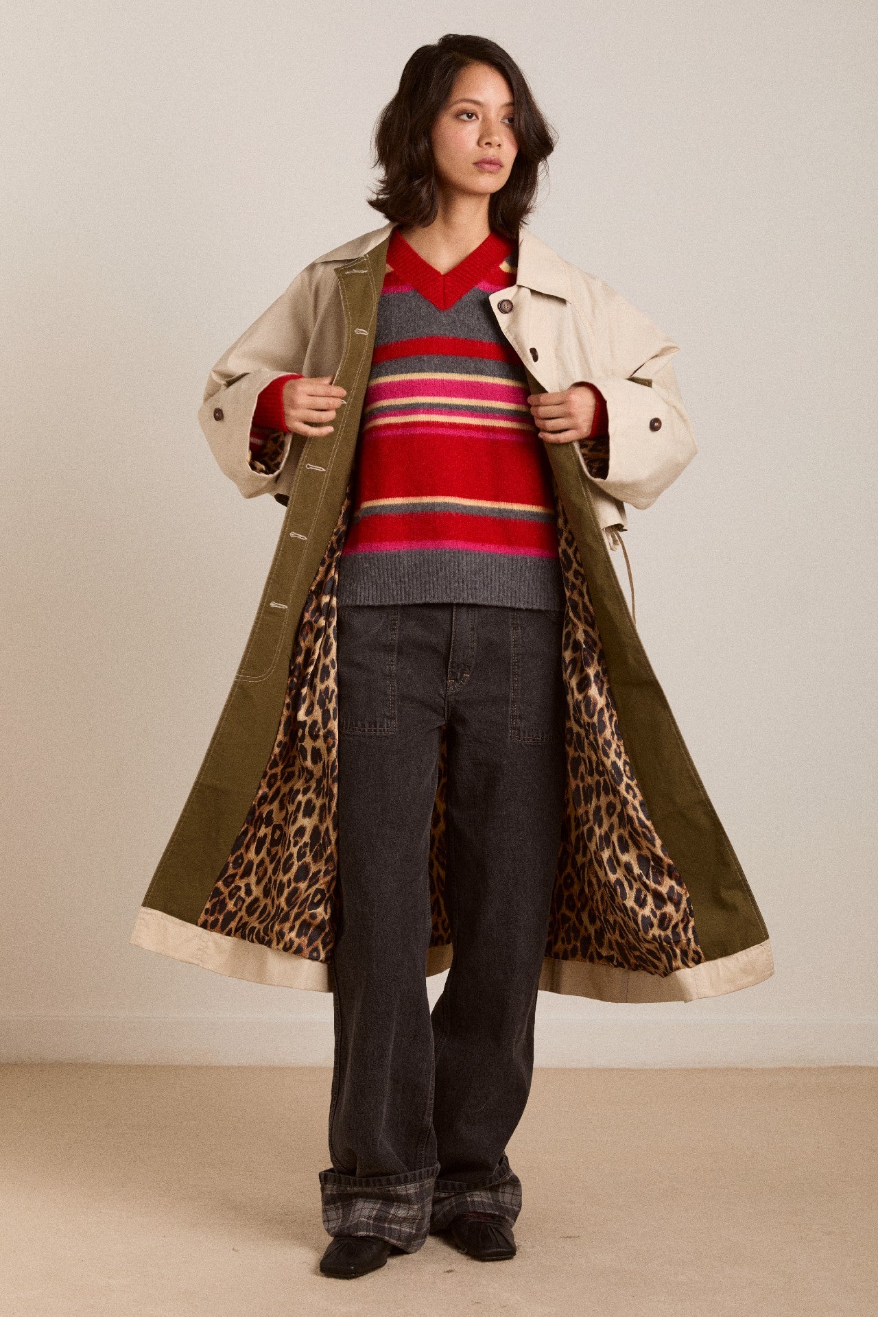 Damson Madder camille trench