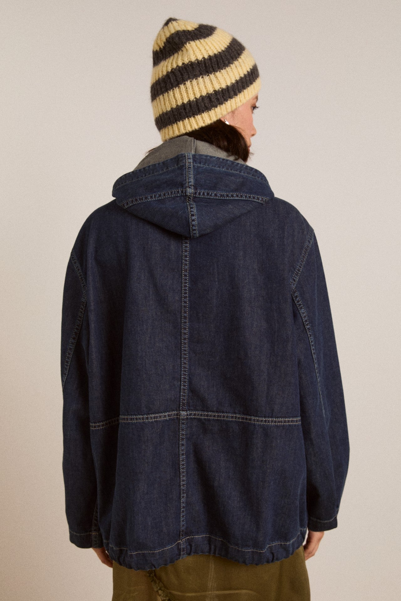 Damson Madder briar hoodie neptune wash