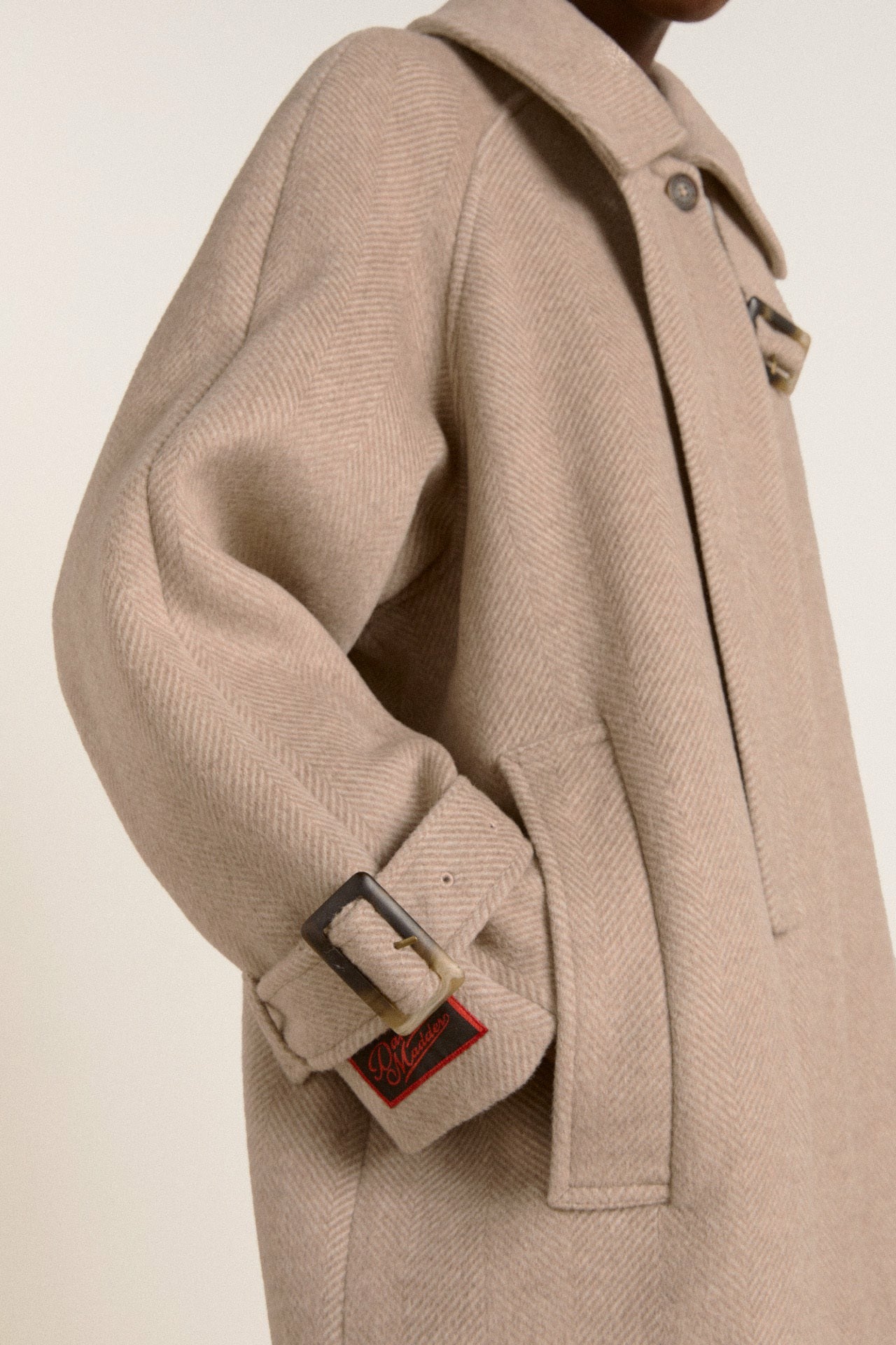 Damson Madder The Jude Oat Wool Coat | Long Wool Coat
