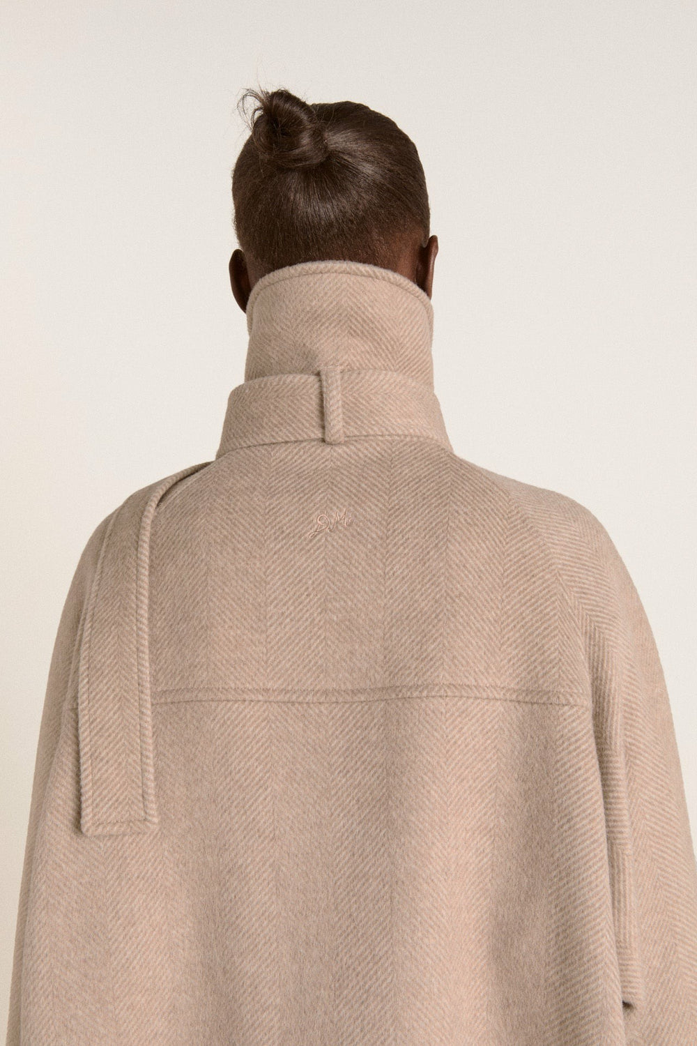 Damson Madder The Jude Oat Wool Coat | Long Wool Coat